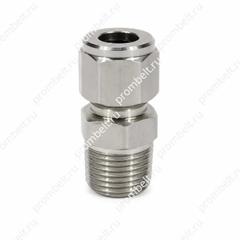 Соединитель трубка–NPT с наружной резьбой серии N2404, SS304/SS316/SS316L