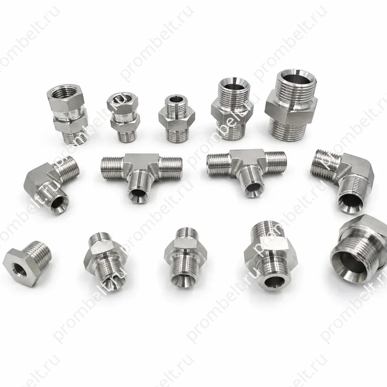 Гидравлические фитинги BSP из нержавеющей стали SS 304, SS 316L, SS 316Ti