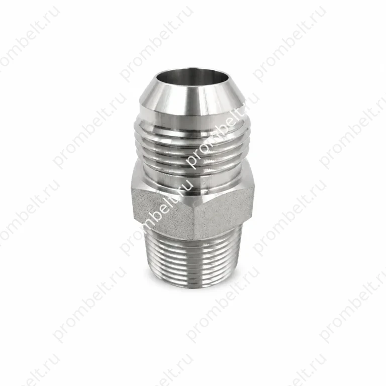 Прямой переходник JIC–NPTF 2404 SAE № 070102 из нержавеющей стали 304/316/316L