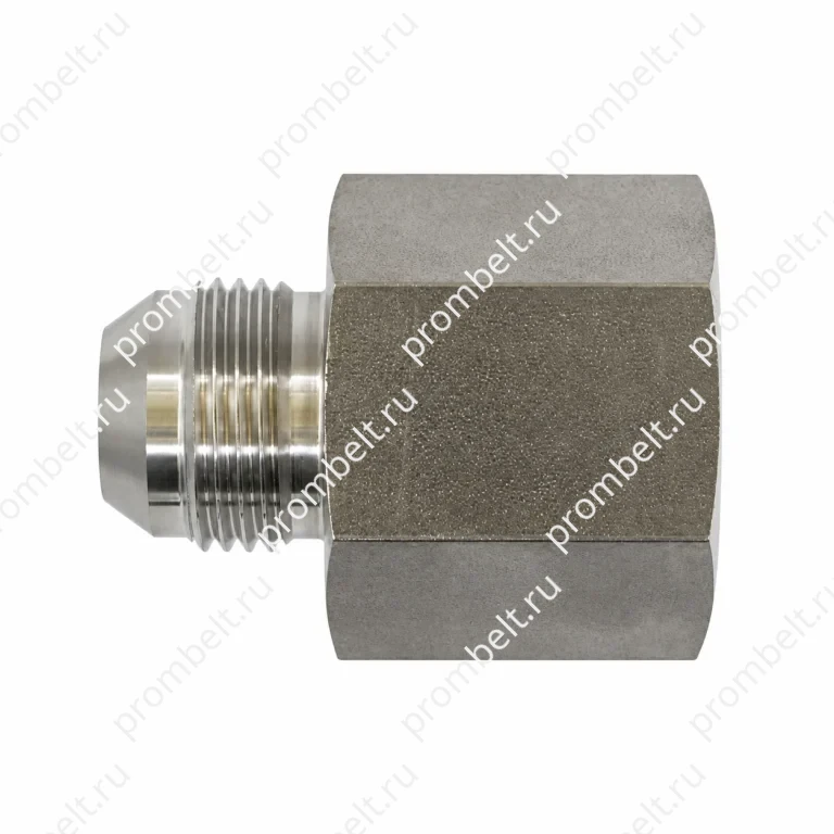 Прямой переходник JIC–NPTF SAE № 070203 из нержавеющей стали 304/316/316L