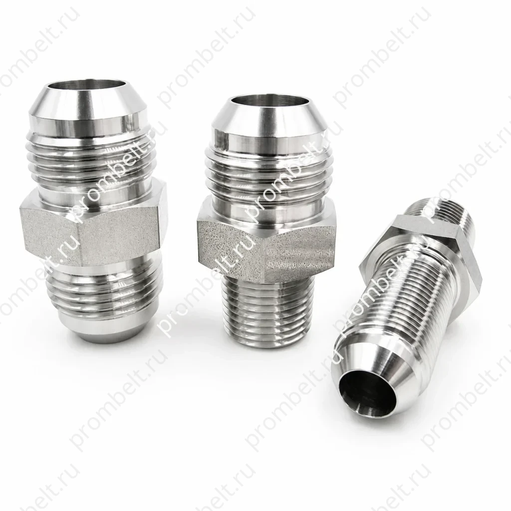 Трубные фитинги JIC SAEJ514 из SS316, размер 1/4" - 2"