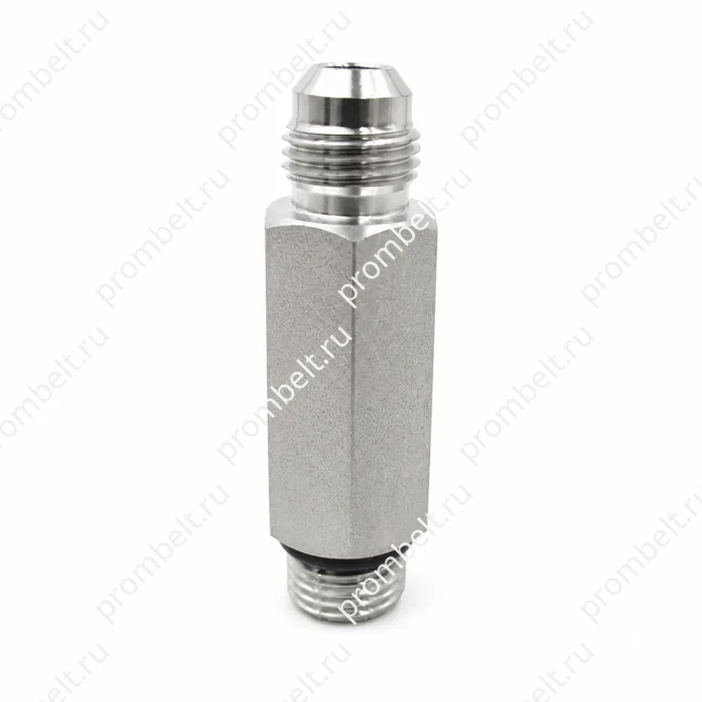 Прямой длинный переходник JIC–ORB с наружной резьбой JIC, SS316L, 1/4″-2″