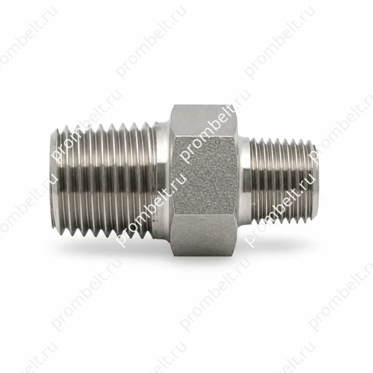 Прямой переходник NPT/NPTF штуцер-штуцер серии 5404 SAE № 140137 из нержавеющей стали 304/316/316L