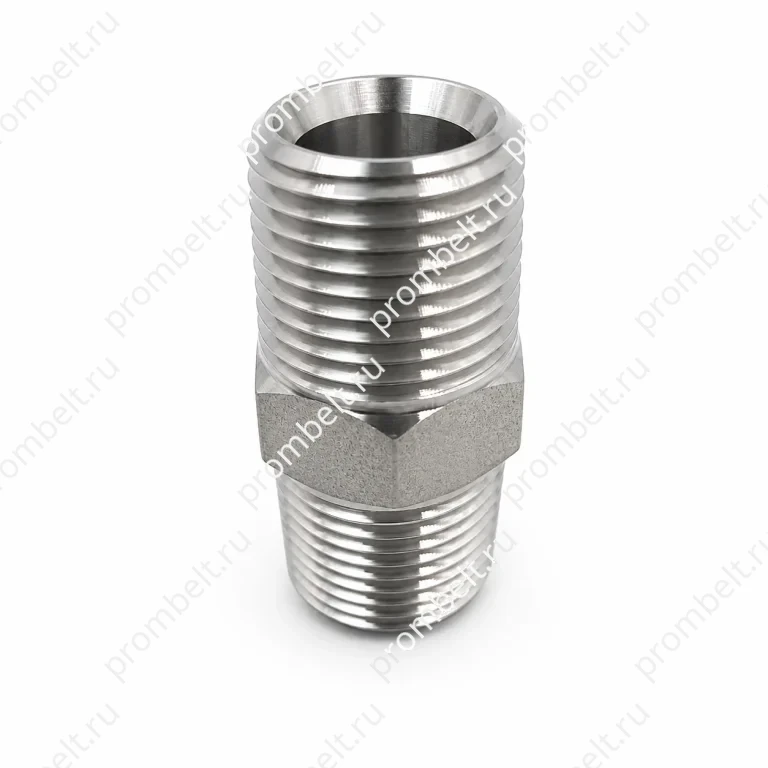 Ниппельный переходник NPT-NPT SAE 140137, 1/4″–2″, SS304/SS316L