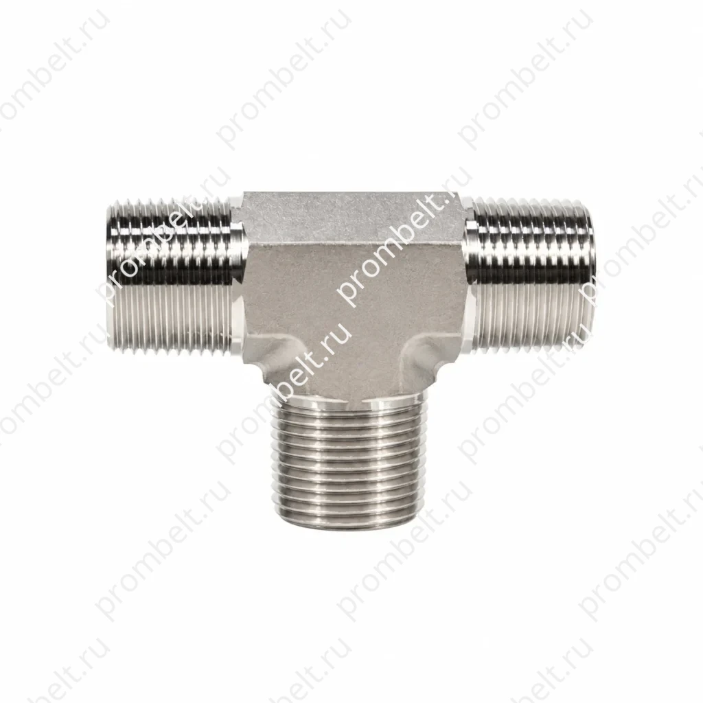 Тройниковый адаптер NPT с наружной резьбой NPTF, SAE, 1/4"–2"