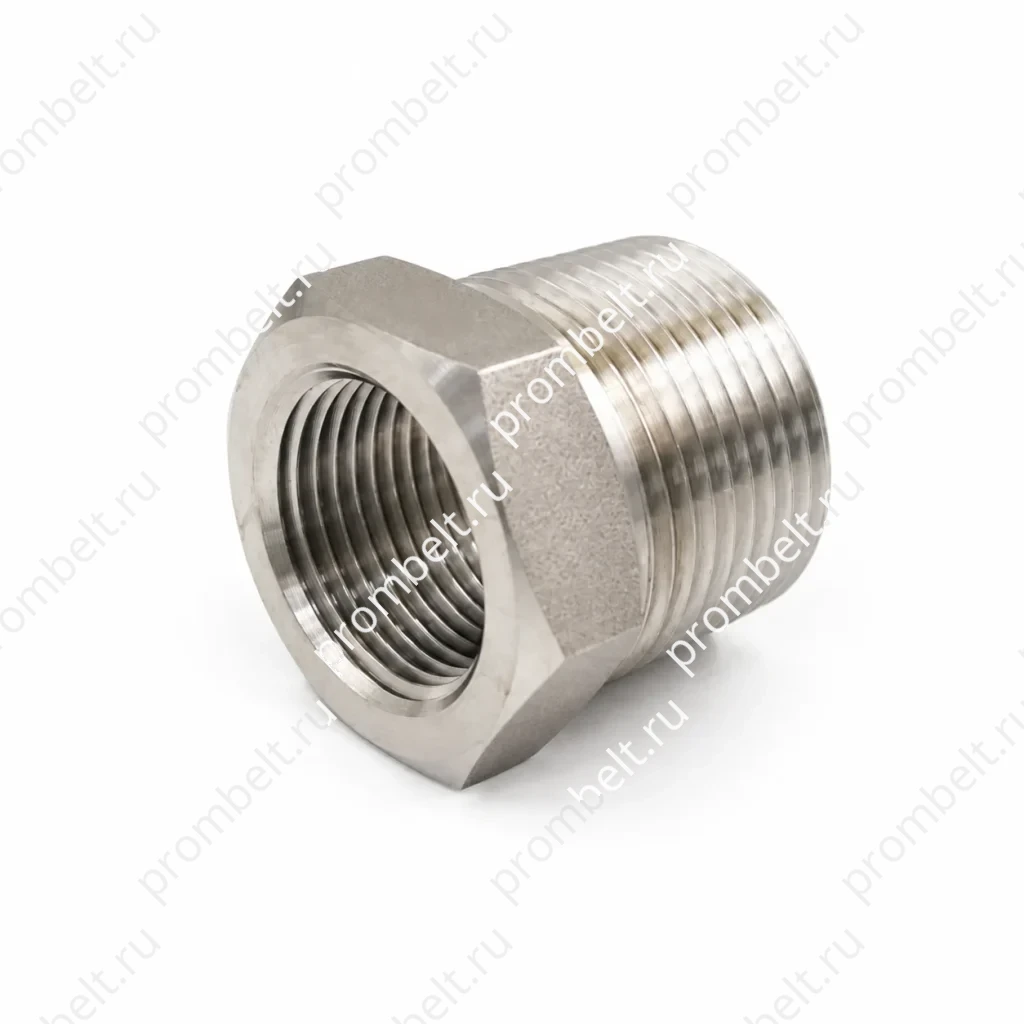 Переходная втулка NPTF x NPTF 1/4″–2″ из SS304/SS316L