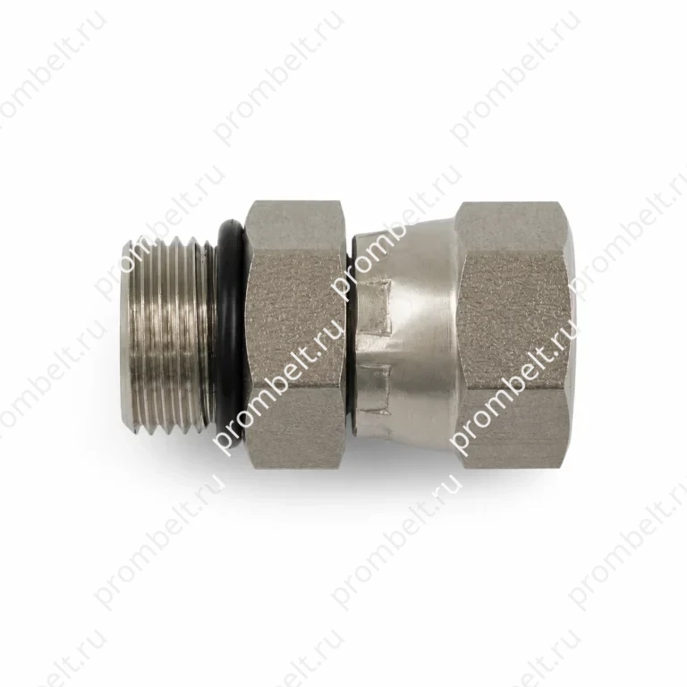 Прямой переходник 6900 SAE № 140157 O-ring Boss UNF/UN-2A на NPSM с накидной гайкой из нержавеющей стали
