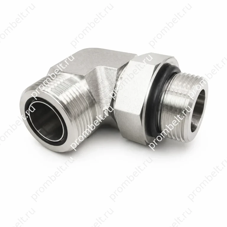 Угловые адаптеры ORFS 90° серии FS6801 SAE № 520220 из нержавеющей стали 316