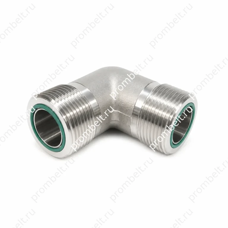 Угловой фитинг ORFS 90° серии SS-FS2500 с наружной резьбой ORFS