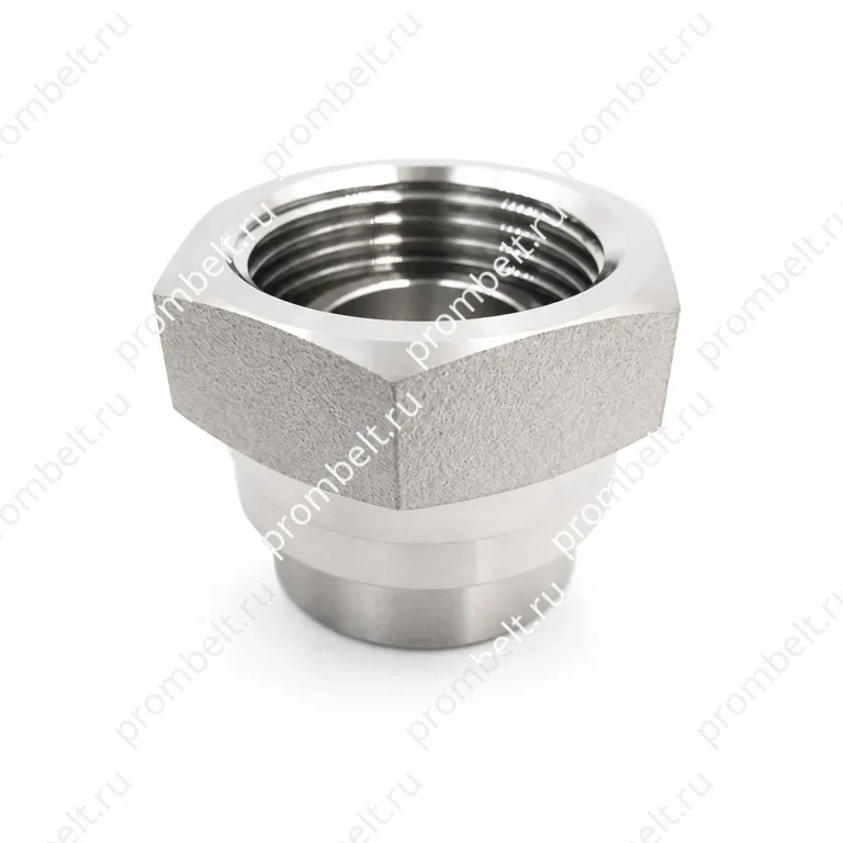 Приварной прямой гидравлический фитинг BSP с накидной гайкой, SS316L, 1/4″-2″