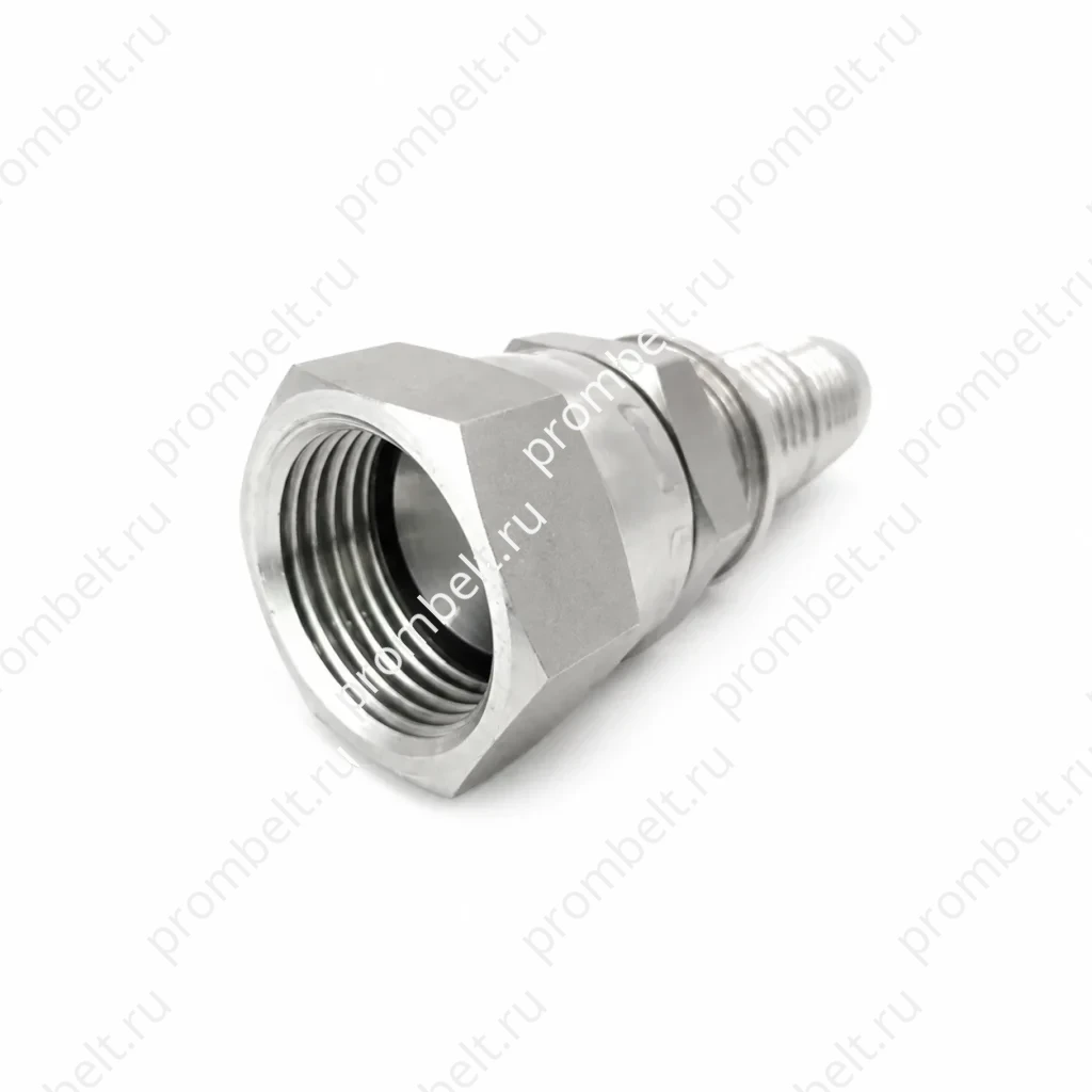 Обжимной фитинг серии EATON JIC с накидной гайкой, конус 74° J514