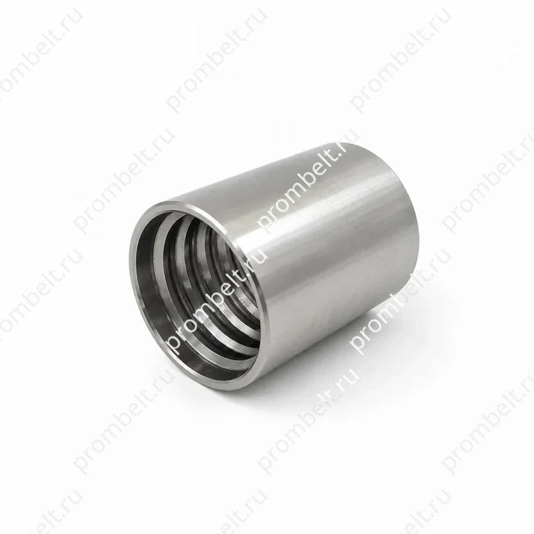 Обжимные муфты из нержавеющей стали для рукавов SAE 100R1, SAE 100R2, 4SP, 4SH, R7, R9, R12, R14, R15, R16