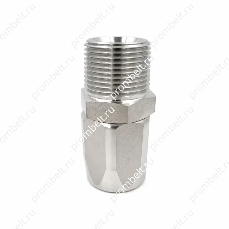 Многоразовый фитинг NPTF с наружной трубной резьбой для рукавов SAE 100R2/2SN, SS304/SS316/SS316Ti