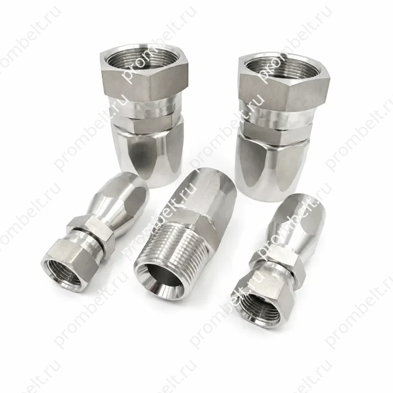 Многоразовые фитинги для рукавов SAE100R2/2SN из нержавеющей стали 304/316/316L
