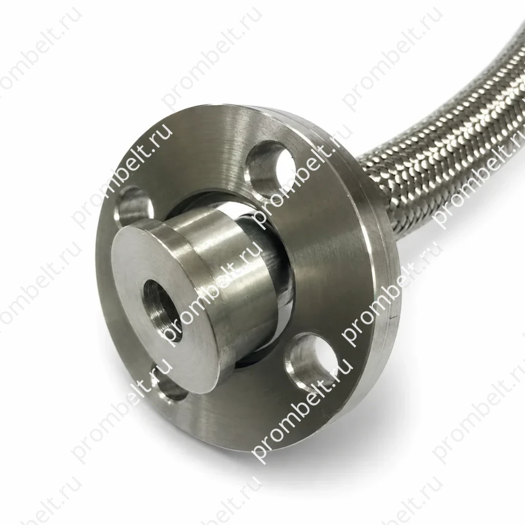 Фланцевое окончание рукава PTFE с выступающей присоединительной частью