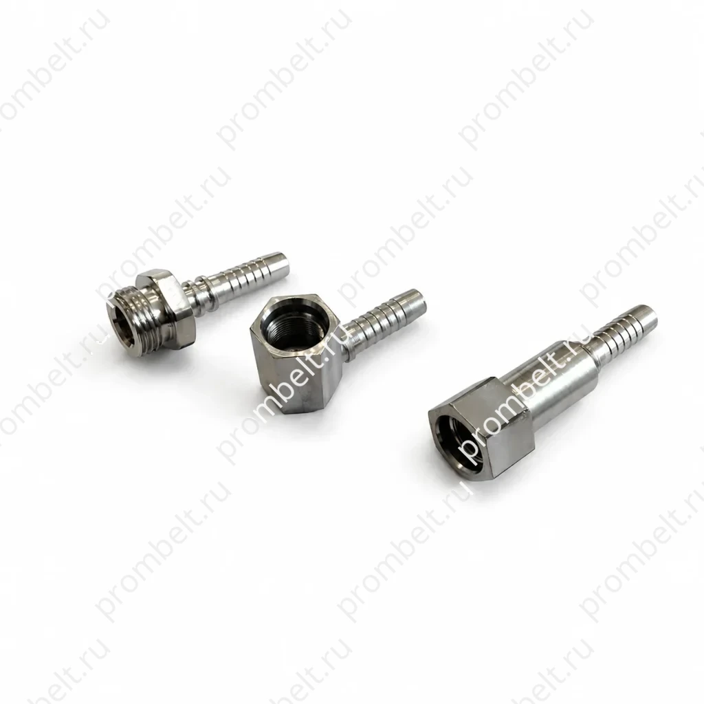 Нестандартные прямые и угловые фитинги для рукавов PTFE из нержавеющей стали